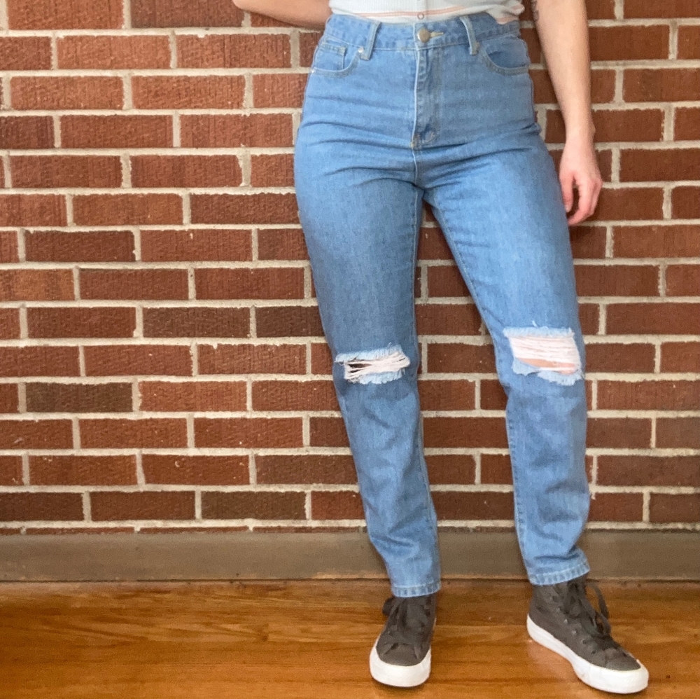 Boohoo Highwaisted Mom Jeans